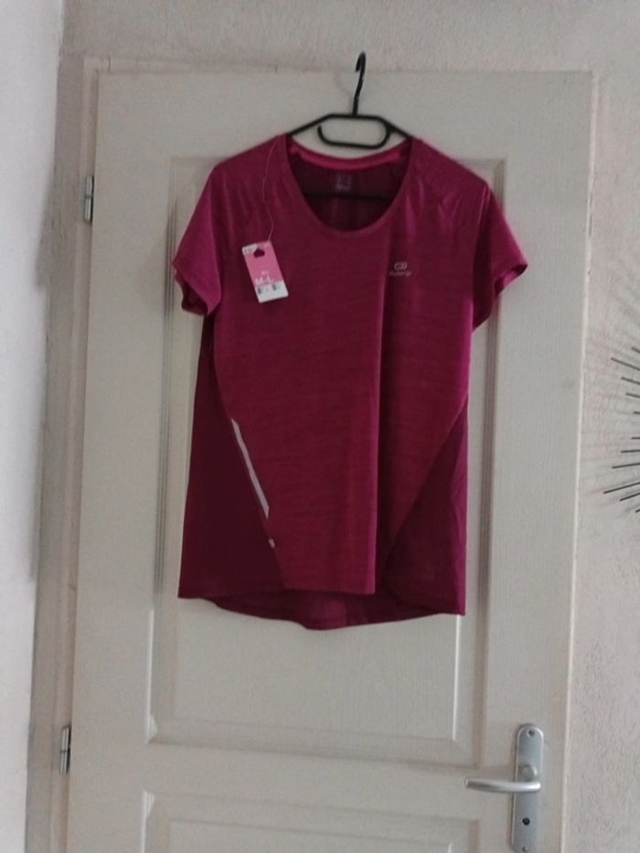 T shirt rose fushia