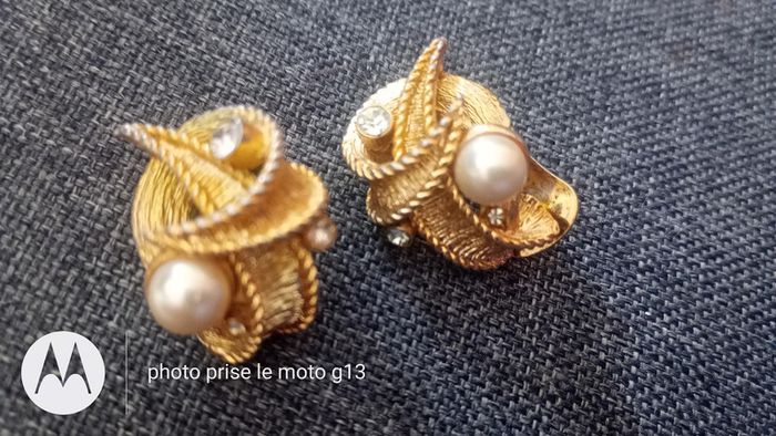 Boucles d'oreilles Vintage Orena Paris