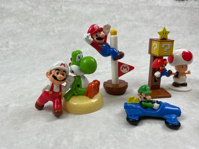 Lot de 10 figurines Super Mario Bros - Mario Kart Nintendo - photo numéro 2