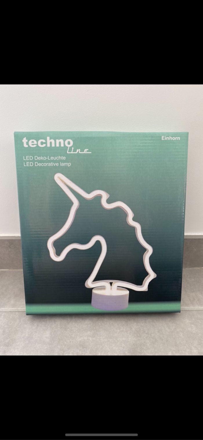 Lampe décoration led Licorne - photo numéro 4