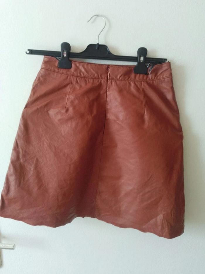 Jupe simili cuir taille 36 - photo numéro 3