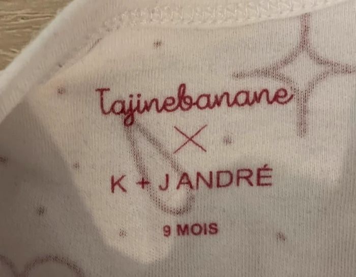 Pyjamas tajinebanane x JK Andre 9 mois - photo numéro 3