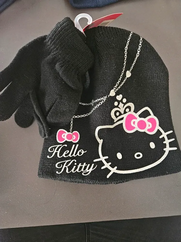 Ensemble bonnet + gant