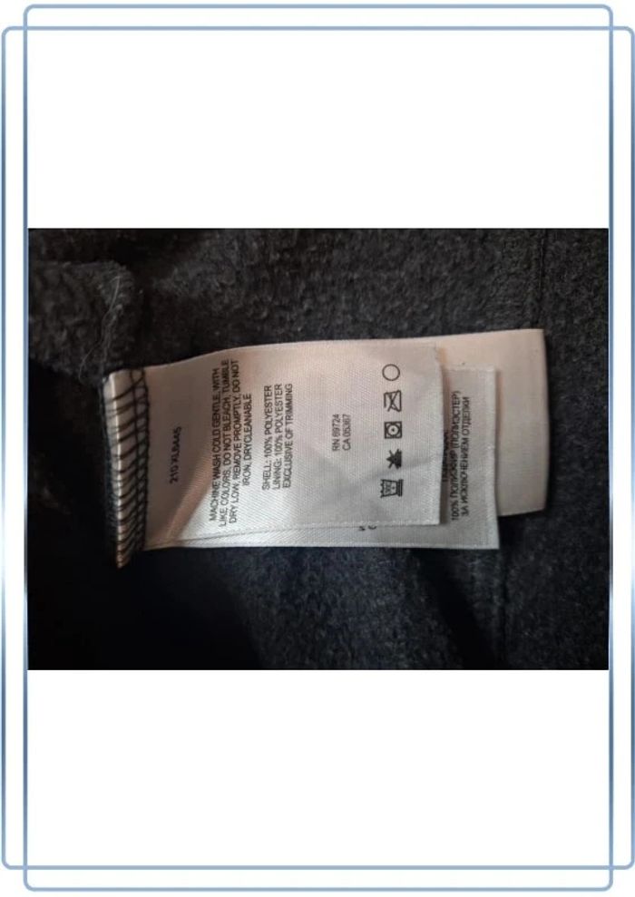 polaire full zip columbia femme gris foncé - taille S / logo brodé (271) - photo numéro 11