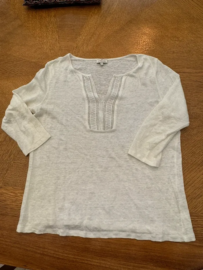 Lot de 14 Tops blouses pulls femme taille M - photo numéro 6