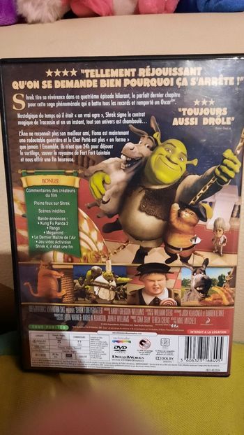 Dvd shrek 4