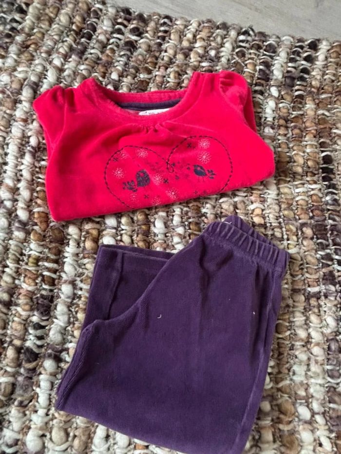 Pyjama fille 2 pièces 2 ans Gemo - photo numéro 5