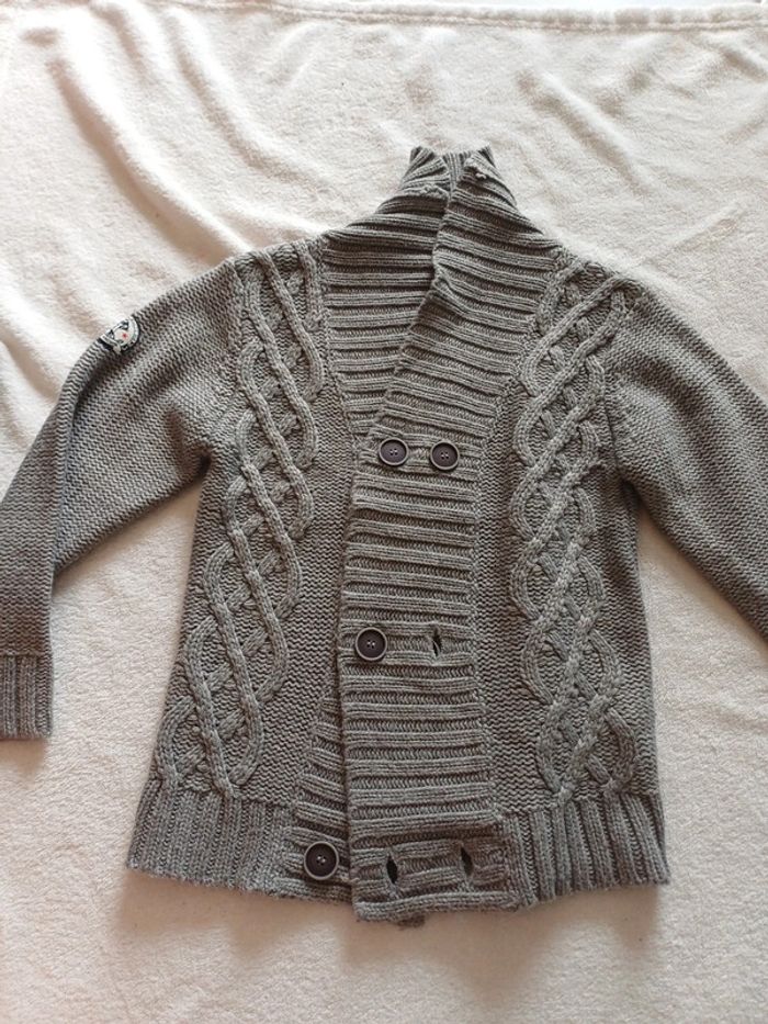 Gilet gris 5 ans Sergent major
