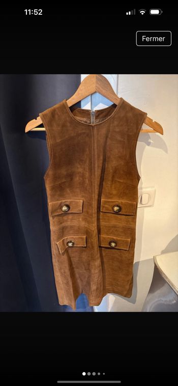 Robe daim Michael kors