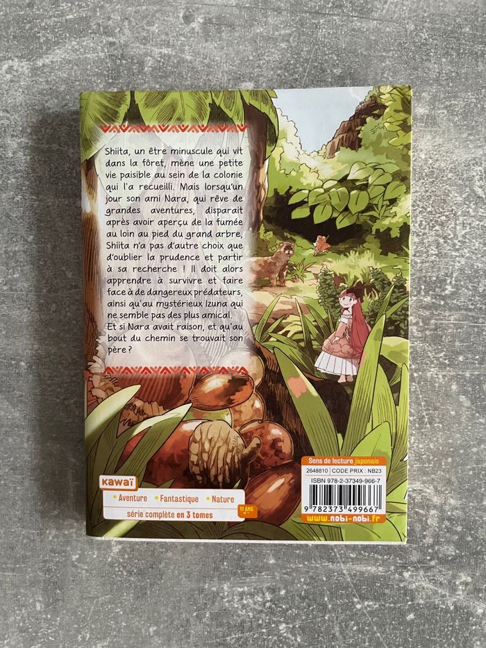 Manga Shiita et la forêt des minuscules tome 1 en version française. - photo numéro 2