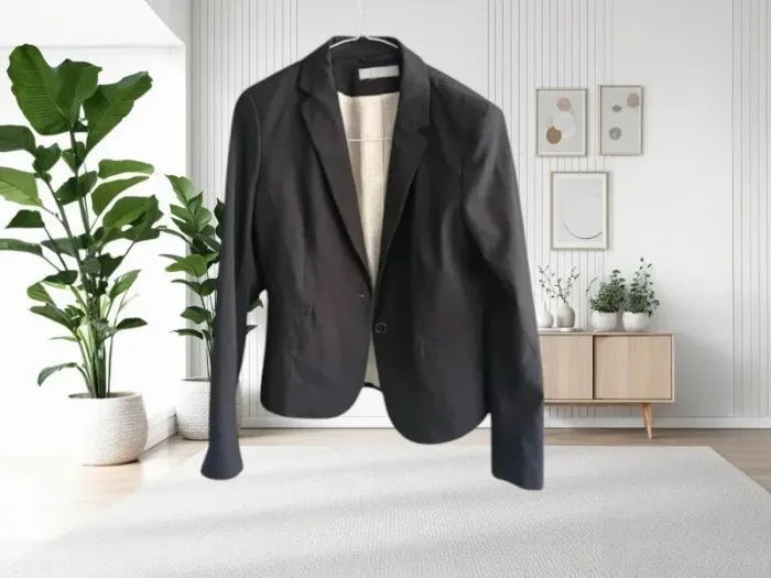 .veste blazer H&M cintrée noir taille S - photo numéro 6