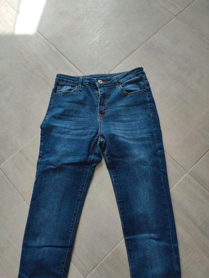 Pantalon femme jean skinny shein taille M - photo numéro 2
