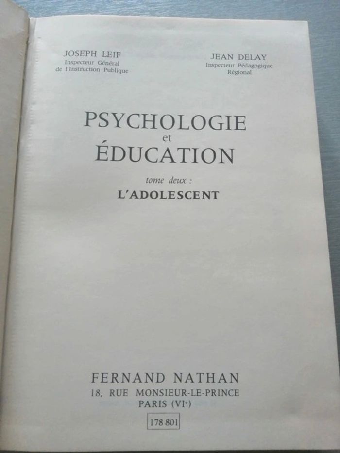🌸Psychologie et éducation, Tome 2 : l'adolescent 🌸 - photo numéro 3