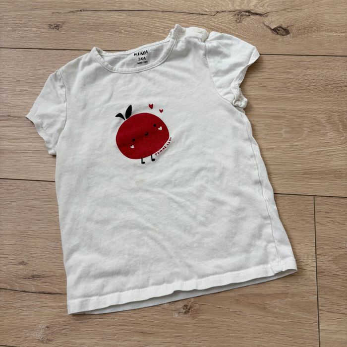 Lot 2 t-shirts fille 23-24 mois 86 cm - photo numéro 2