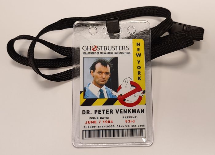 Badge Ghostbuster Peter