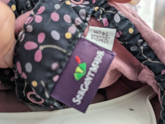 T-shirt manches longues sergent major éléphant - photo numéro 3