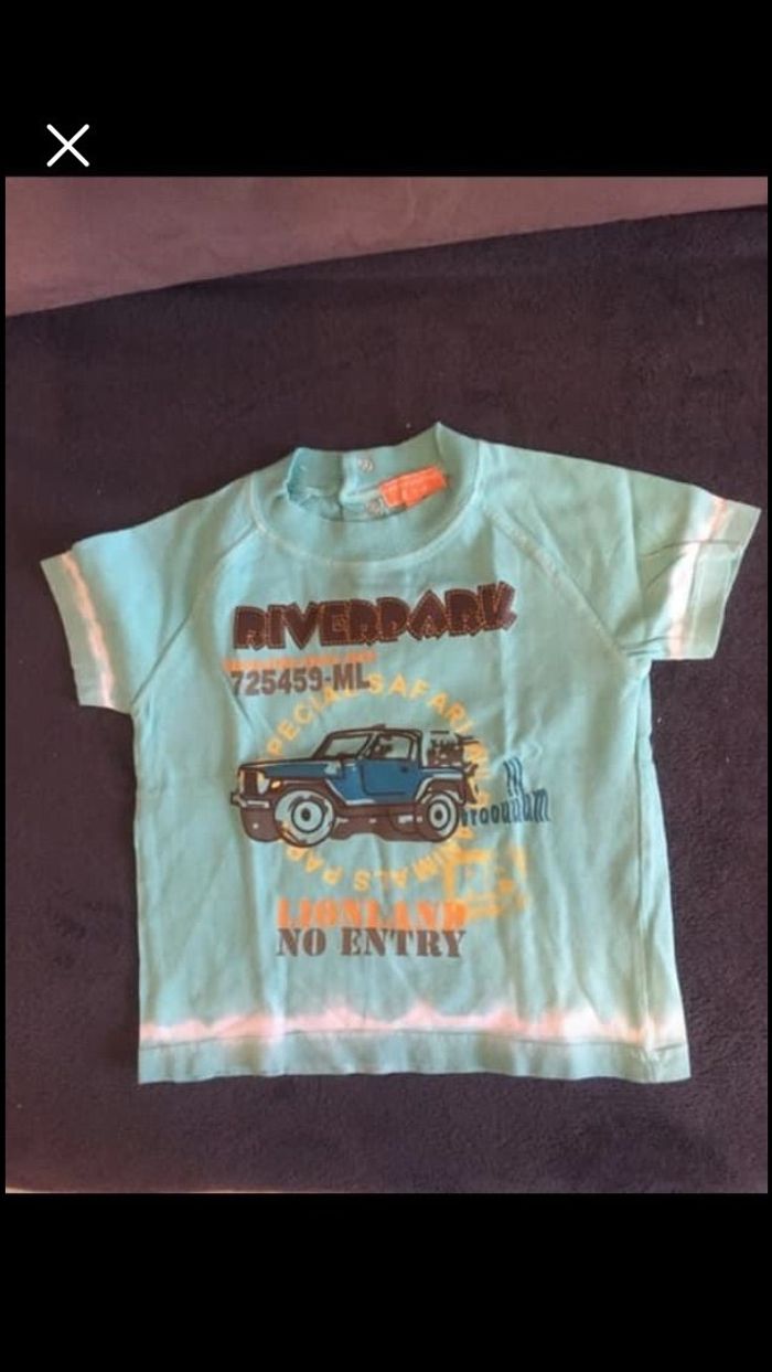 T-shirt trottinette et Cie