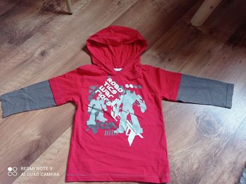 T-shirt à capuche garçon, Sidewalk kids, taille 3 ans