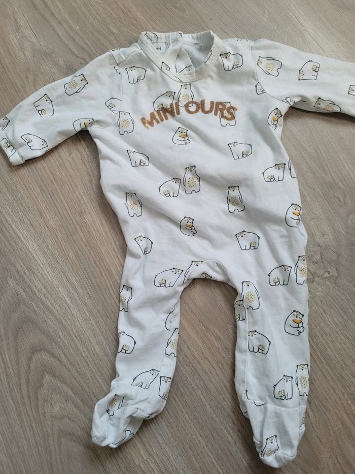 Lot de 3 pyjamas léger en 3 mois - photo numéro 2
