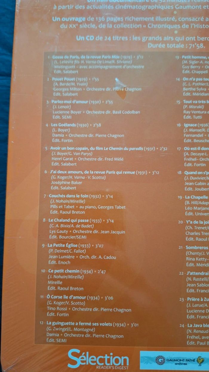 Notre siècle en musique et en images 1928 a 1939 - photo numéro 3