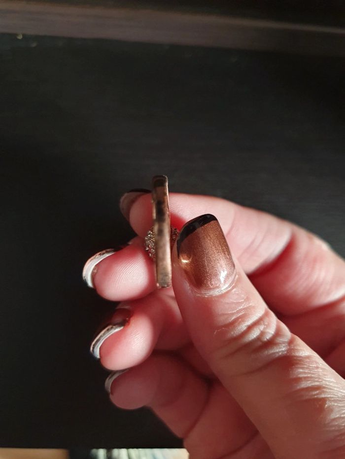 Bague avec boule à strass - photo numéro 4