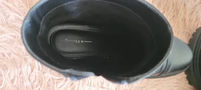 Bottines noires bershka - photo numéro 7