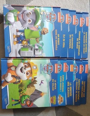 Lot de 10 livres Pat Patrouille