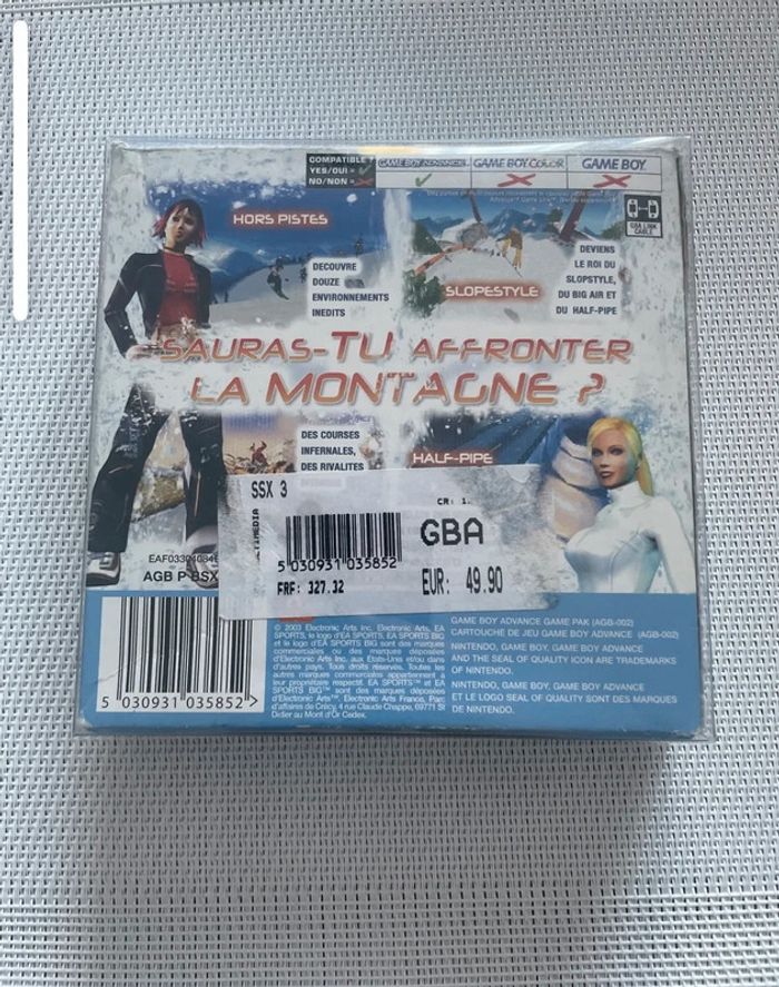 SSX 3 Jeu Nintendo Game Boy Advance GBA - photo numéro 13