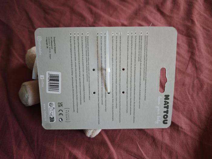 Peluche Roméo, Jules & Sally Peluche Musicale Ours Jules 20 cm de Nattou
neuf - photo numéro 2