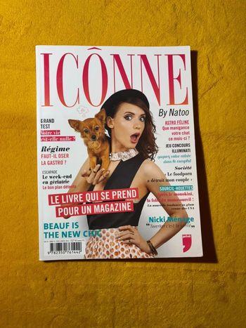 Livre magazine Iconne de Natoo