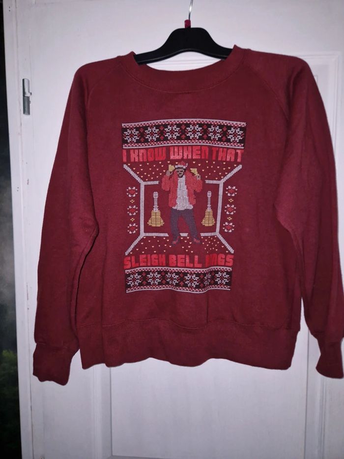 Sweat shirt drake de Noël taille m l malaika - photo numéro 2
