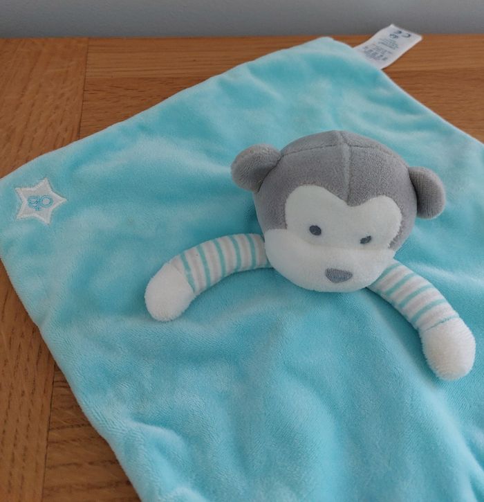 Doudou plat Singe - Obaibi