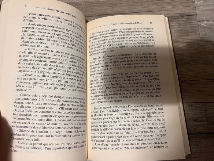 Parole autour de l’enfant , livre - photo numéro 6