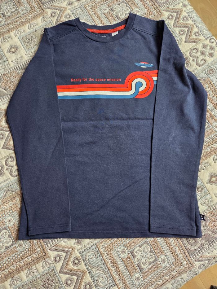 Lot t-shirts manches longues garçon 10 ans - photo numéro 7