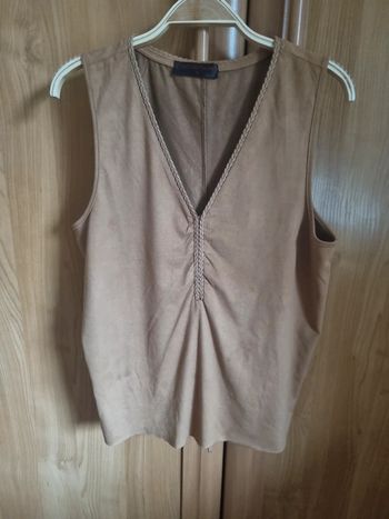 Tee-shirt camel Suède