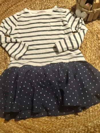 Robe 2 ans Lisa rose 86cm