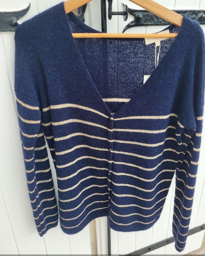 Gilet cardigan pull Barry Sezane neuf - photo numéro 3