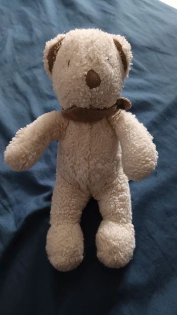 Peluche ourson blanc