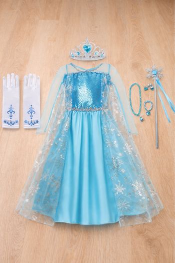 Déguisement reine des neiges 5 ans 