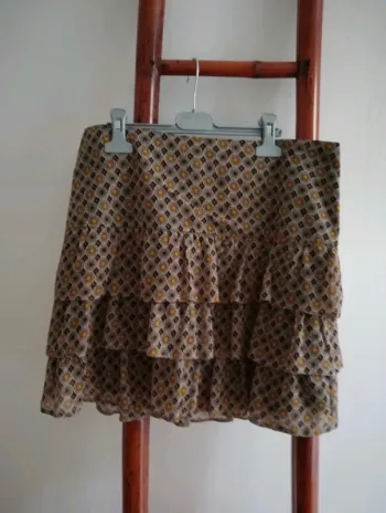 Jupe volontée imprimée Camaïeu 36