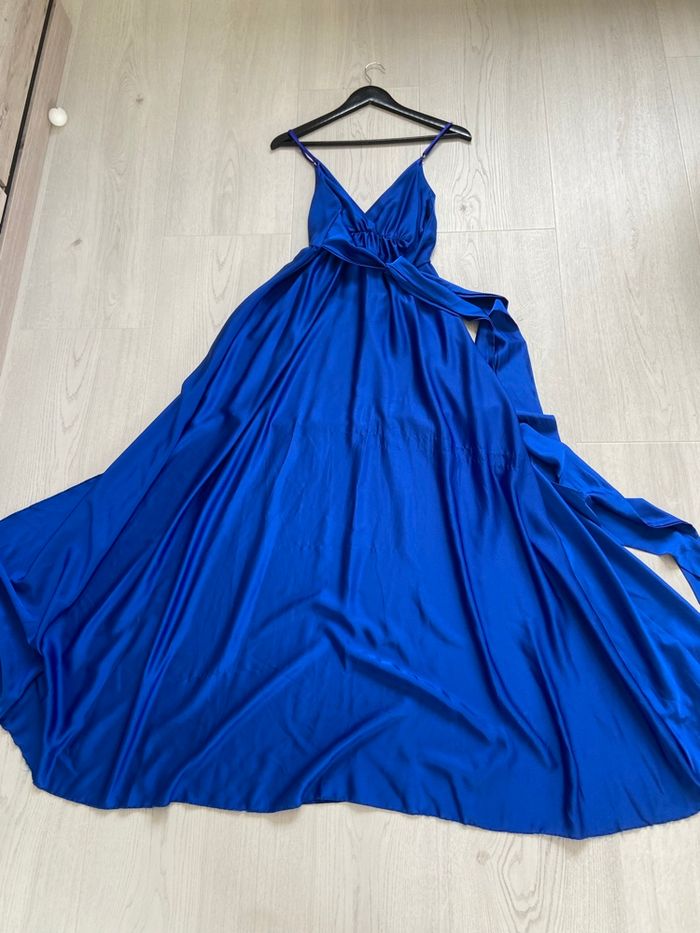 Robe de soirée bleue électrique - photo numéro 6