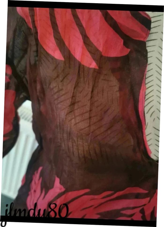 Blouse Fleurie taille 38 - photo numéro 2