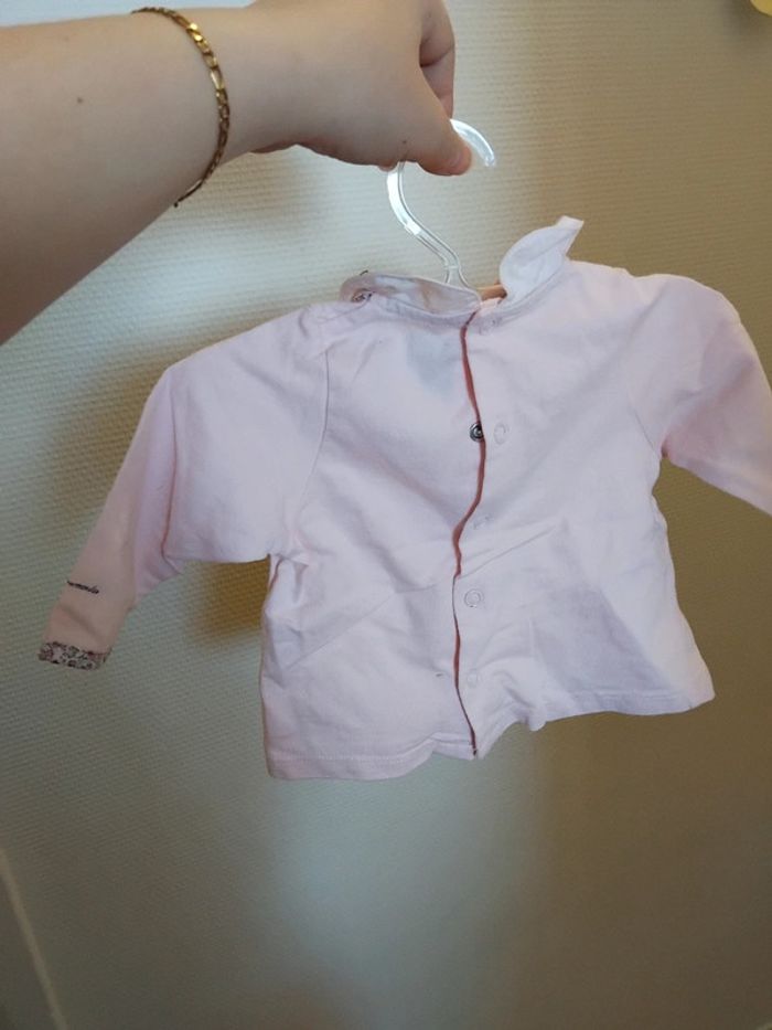 Sergent major techerts manches longues fille 6mois - photo numéro 2