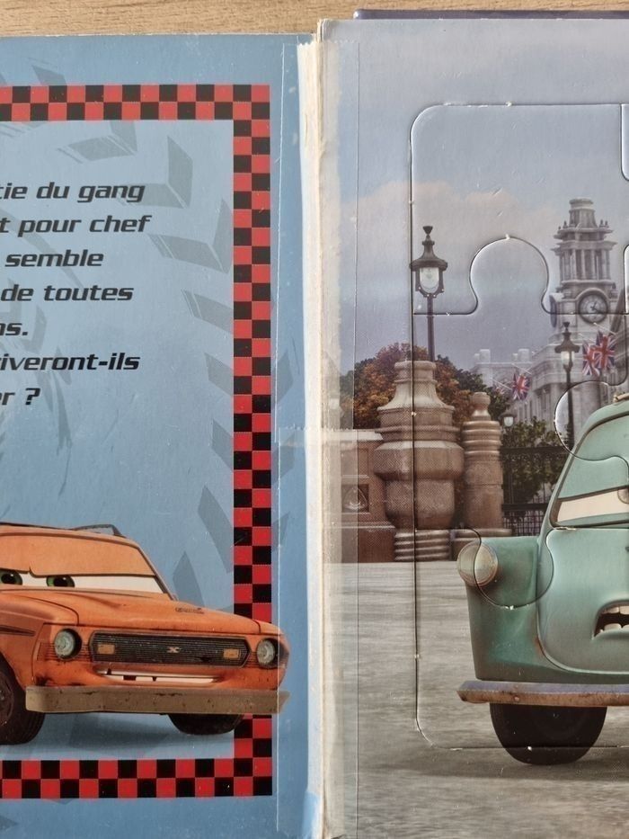 Livre puzzle cars - photo numéro 3