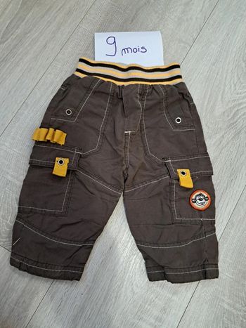 Pantalon marron 9 mois