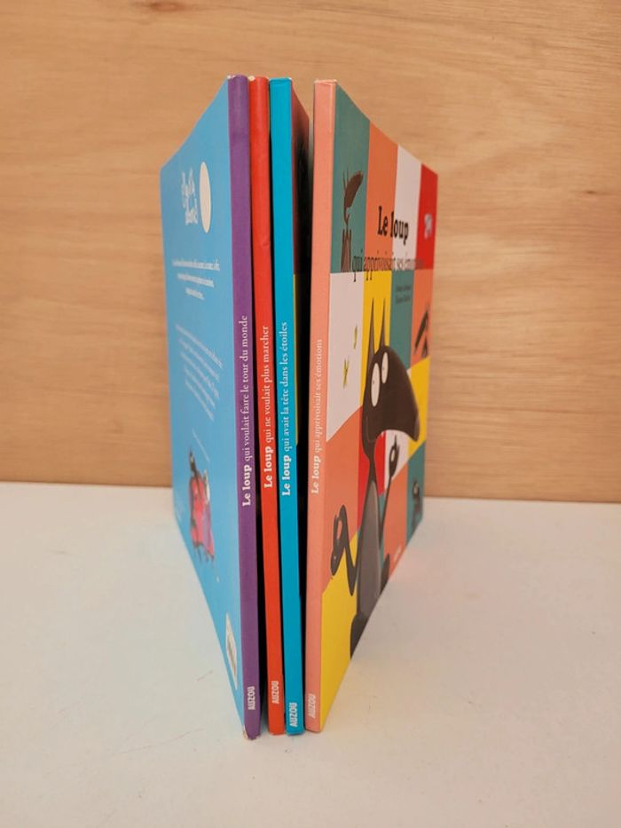 Lot de 4 livres Le loup par Auzou - photo numéro 2