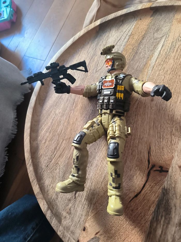 Lot de deux figurine militaire action man - photo numéro 3