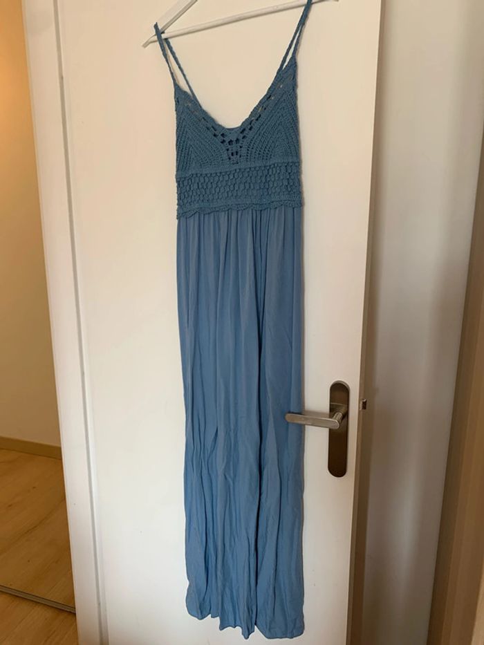 Robe crochet bleu 38 - photo numéro 7