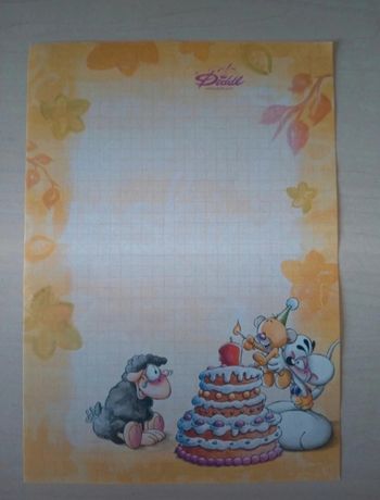 Diddl - Feuille A5 neuve - 0,40€