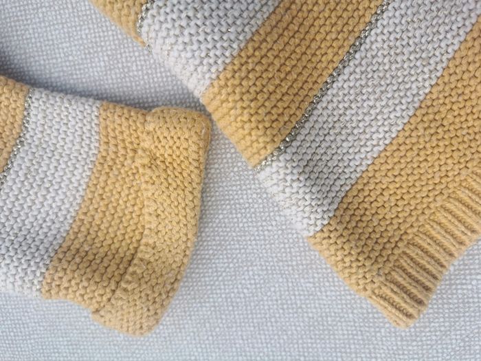 🌼🌟 Gilet TAO 2 ans jaune Maille dorée chic & confort au top ! - photo numéro 9